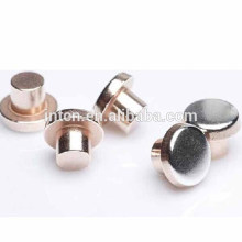 Round head silver rivet for riveting use